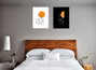 Wallity IDC01 Conjunto de 2 Lienzos Decorativos 30 x 40 cm Multicolor